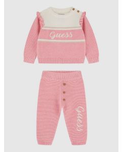 GUESS חליפת טרנינג סריג לתינוקות