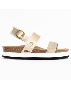 BAYTON ALMERIA סנדלי נשים עם רצועות אבזם