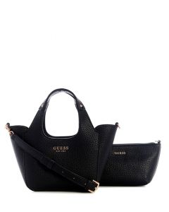 GUESS CALISTA תיק נשיאה מיני 2 ב 1 עם נרתיק תואם