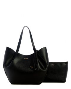 GUESS AMORETTE תיק נשיאה גדול 2 ב 1 עם נרתיק תואם