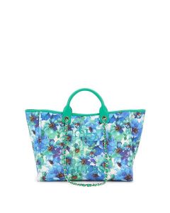 GUESS תיק חוף בד קנבס