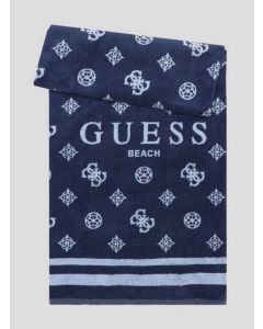 GUESS ז'אקארד G4 מגבת לוגו