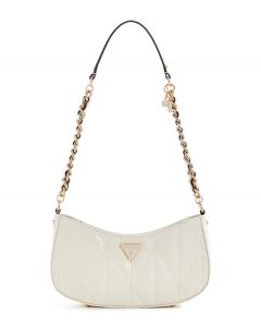 GUESS ALDINA תיק כתף קטן עם לוגו