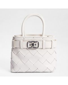 SAM EDELMAN CLEO תיק נשיאה קטן ארוג מעור