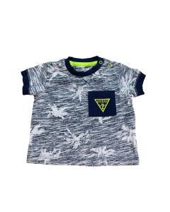 GUESS סט בייבי בנים חולצת טישירט ומכנס קצר