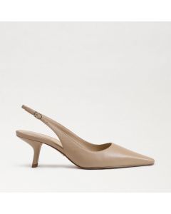 SAM EDELMAN BIANKA SLING נעלי עור עקב נמוך עם רצועה