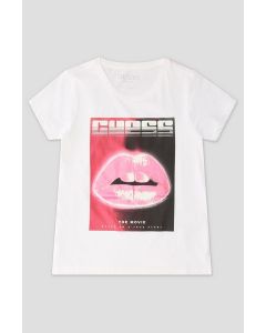 GUESS חולצת טישירט בנות שרוול קצר