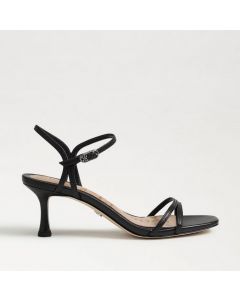 SAM EDELMAN PRESLEY נעלי עקב עור עם רצועות