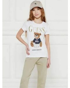 GUESS חולצת טישירט בנות שרוול קצר