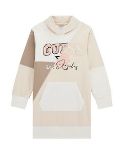 GUESS שמלת אקטיב בנות עם קפוצ'ון