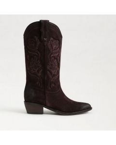 SAM EDELMAN RUE מגפי בוקרים זמש לנשים