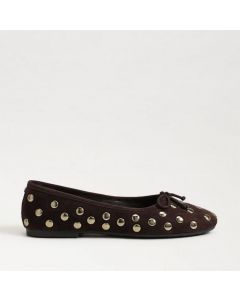 SAM EDELMAN ALIE STUD נעלי בלט שטוחות משובצות