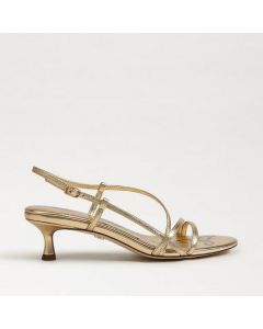 SAM EDELMAN CORA סנדלי עקב מעור עם רצועות