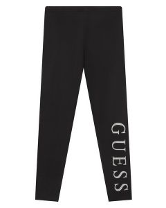 GUESS טייץ בנות עם לוגו נצנצים