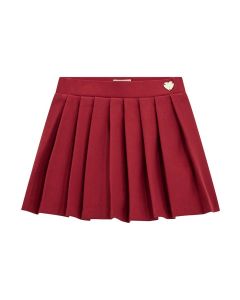 GUESS חצאית מידי בנות עם כפלים