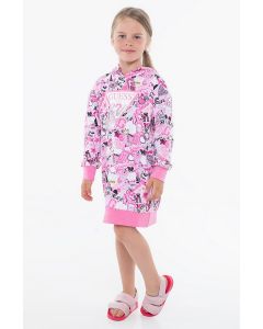 GUESS שמלת אקטיב בנות עם קפוצ'ון