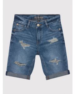 GUESS מכנס ג'ינס קצר בנים