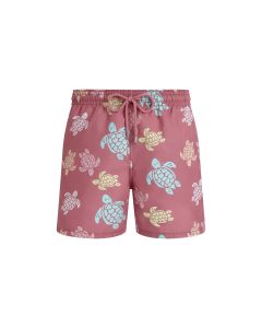 VILEBREQUIN MOOREA מכנסי שחייה לגברים בהדפס צבים
