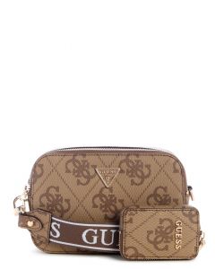 GUESS LATONA II תיק קרוסמ קטן עם לוגו
