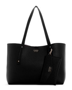 GUESS BRENTON תיק נשיאה גדול עם נרתיק