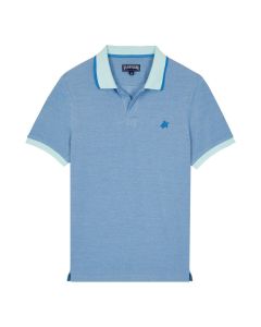 VILEBREQUIN PALATIN חולצת פולו פיקה כותנה לגברים עם שרוולים קצרים