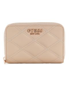 GUESS TAMSIN ארנק בינוני קווילט עם רוכסן