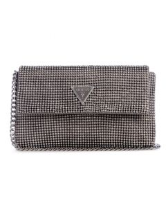 GUESS ZALINA תיק קלאצ' ריינסטון