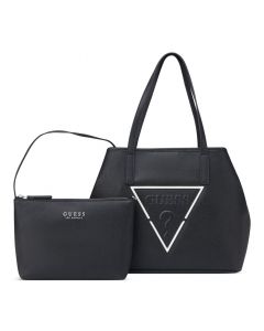 GUESS PORTINI תיק נשיאה 2 ב 1 עם נרתיק