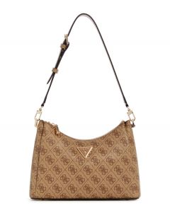 GUESS MERIDIAN II תיק כתף עם לוגו