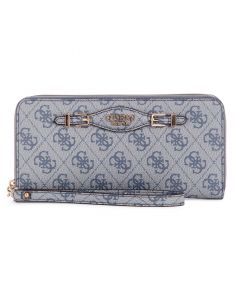 GUESS KATYA ארנק גדול עם לוגו ורוכסן