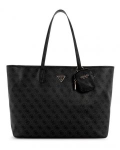 GUESS POWER PLAY LARGE תיק נשיאה גדול עם נרתיק