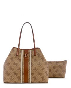 GUESS ERENIA תיק נשיאה גדול 2 ב 1 עם נרתיק תואם