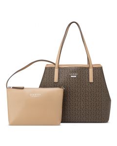 GUESS PORTINI תיק נשיאה 2 ב 1 עם נרתיק