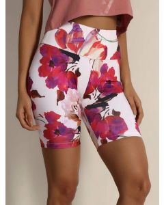 GUESS טייץ קצר פרחוני לנשים