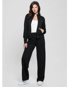 GUESS מכנסי טרנינג סקובה גזרה ישרה לנשים