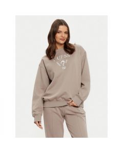 GUESS סווטשירט לוגו לנשים