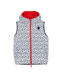 VILEBREQUIN VAUBANT מעיל אפוד גברים דו צדדי ללא שרוולים