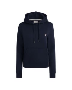 GUESS סווטשירט קפוצ'ון מיני פאץ' לנשים