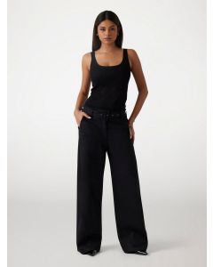 GUESS מכנס אלגנטי רחב לנשים