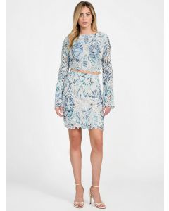 GUESS חצאית מיני רקומה