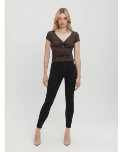 GUESS ג'ינס שחור סקיני נשים