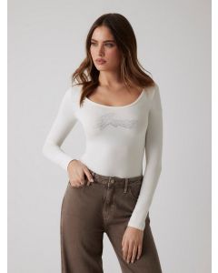 GUESS בגד גוף ארוך עם לוגו