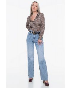 GUESS מכנסי ג'ינס נשים