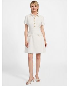 GUESS שמלת מיני צמודה טוויד