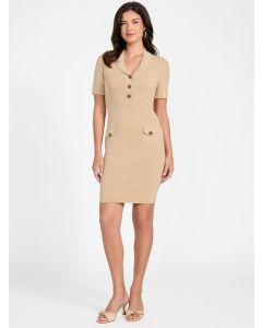 GUESS שמלה צמודה קצרה לנשים