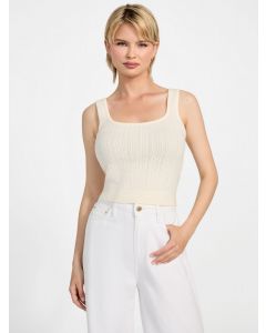 GUESS גופיית סריג לנשים