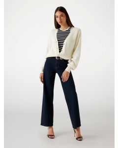 קרדיגן נשים עם כפתורים משובצים