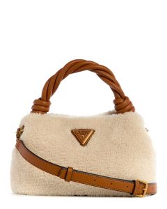 GUESS SHAIDA תיק קרוס בגימור פרוותי