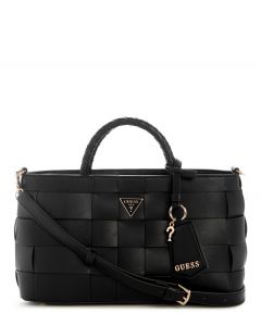 GUESS MAYLEE תיק נשיאה גדול עם לוגו