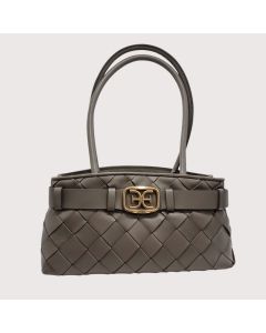 SAM EDELMAN CLEO תיק נשיאה ארוג מעור